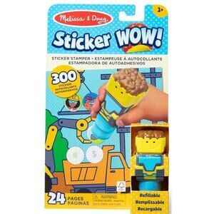 Melissa & Doug Sticker Wow!™ 24-Page Activity Pad and Sticker Stamper